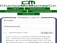 Tablet Screenshot of charlesmcmurray.com
